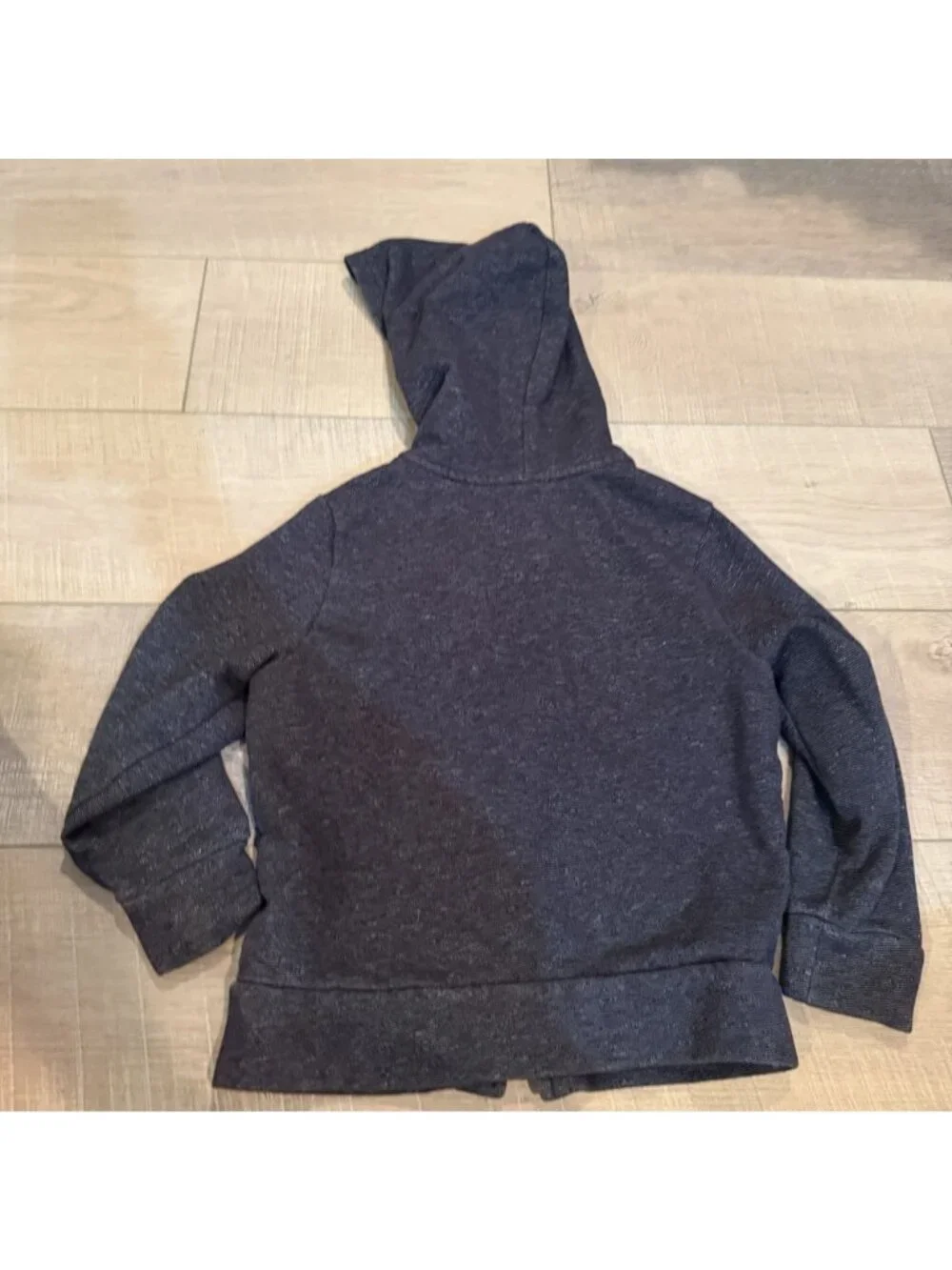 Old Navy Boys XS Size 5 Charcoal Gray Hooded Jacket